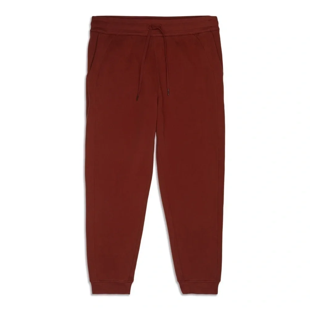 2022 $128 Lululemon Scuba High Rise active casual Jogger MLWI Mulled Wine Red 2